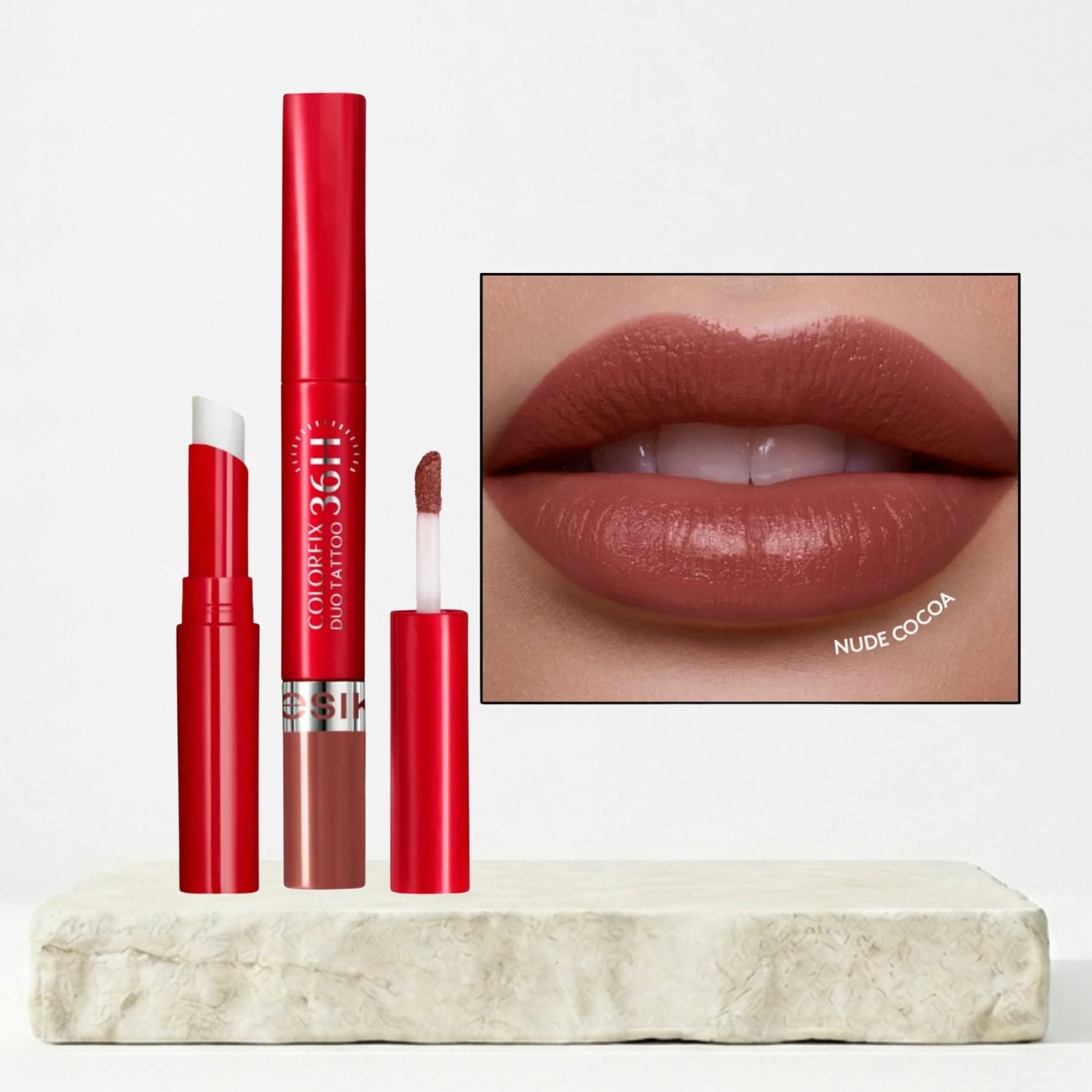LABIAL COLORFIX DUO TATTOO NUDE COCOA NUDE COCOA - 1