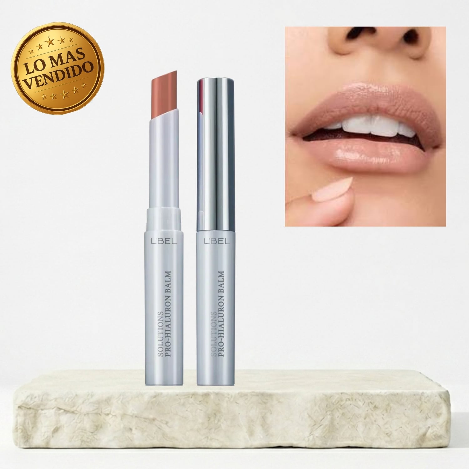 BALSAMO LABIAL SOLUTIONS PRO HIALURON / ROSE UNIVERSEL - 1