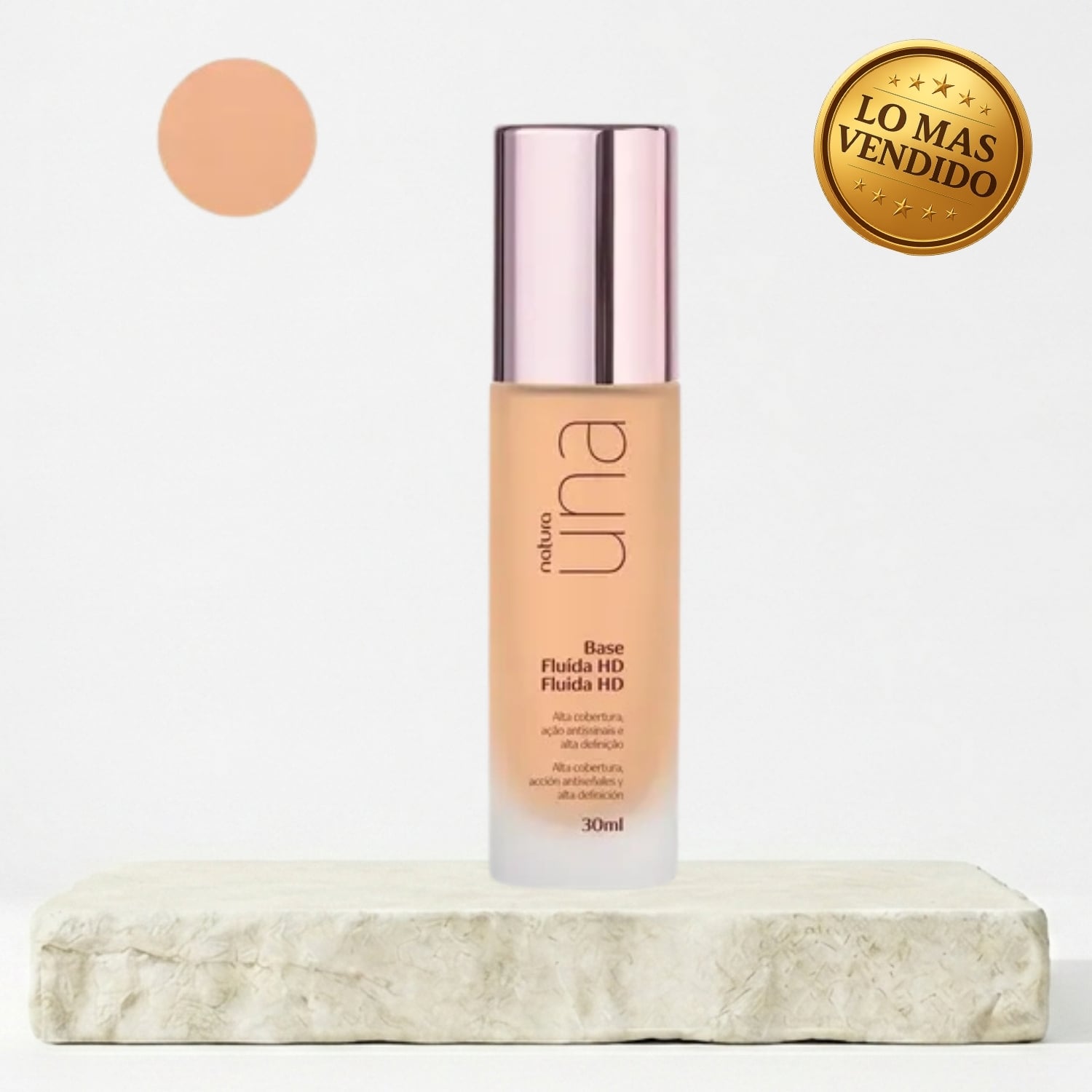 BASE LIQUIDA HD UNA 30 ML  TONO 12F - 1