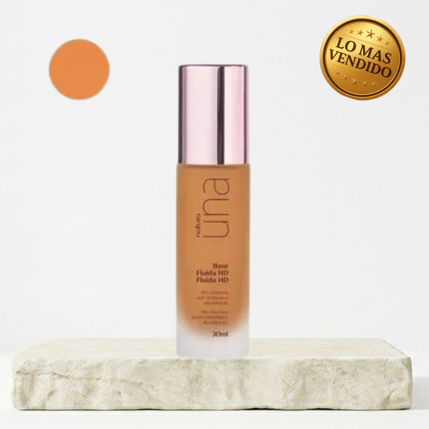 BASE LIQUIDA FLUIDA HD UNA 30 ML TONO 24F - 1