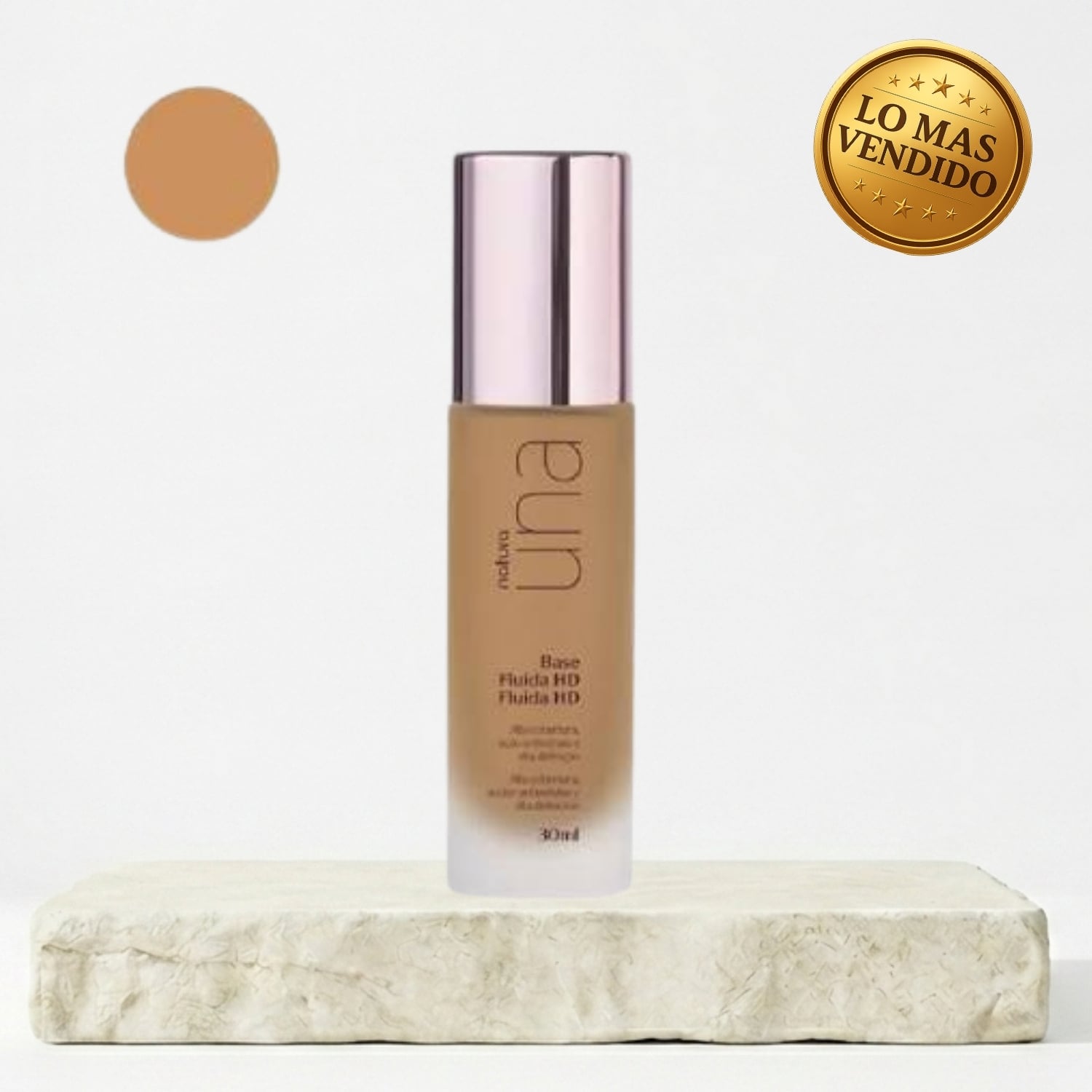 BASE LIQUIDA FLUIDA HD UNA - 30 ML TONO 21Q 21C - 1