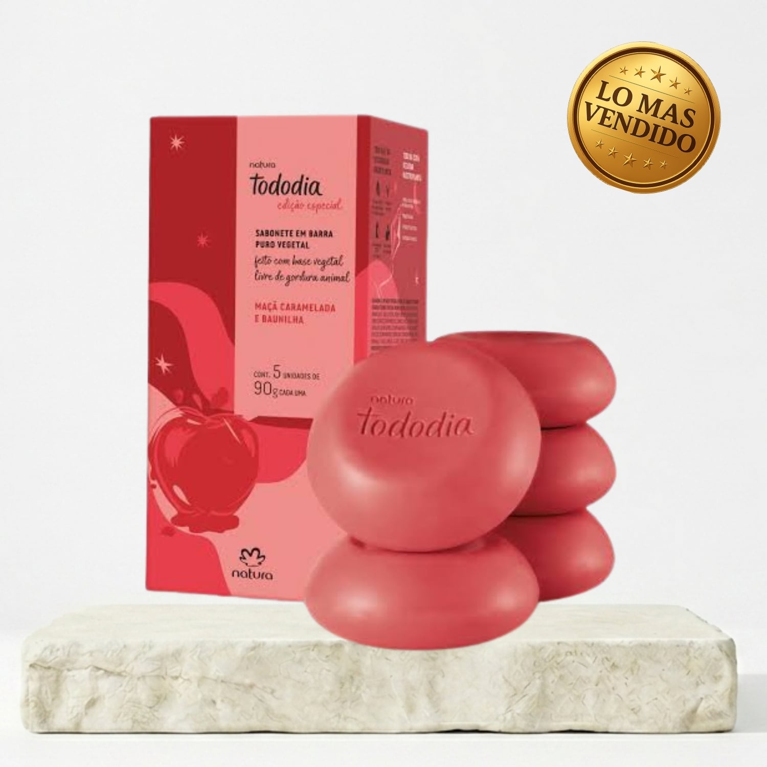 JABON TODODIA MANZANA CARAMELIZADA Y VAINILLA - 1