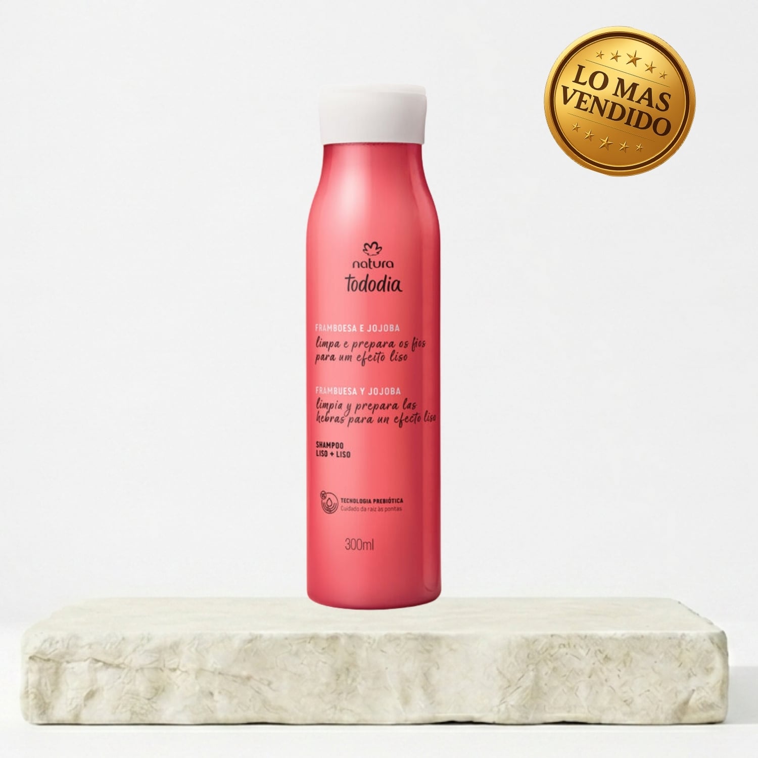 SHAMPOO TODODIA FRAMBUESA Y JOJOBA 300 ML - 1