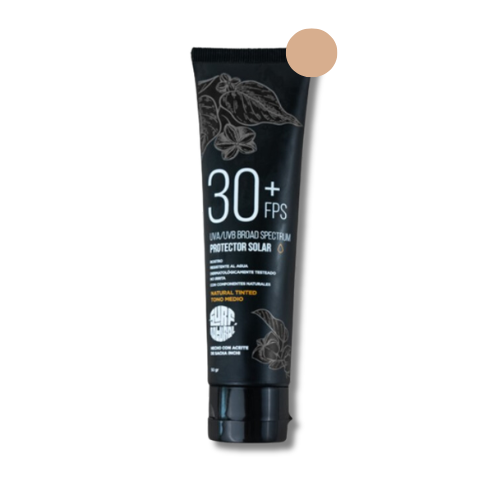 BLOQUEADOR SOLAR SURF NATURAL TINTED TONO MEDIO - 1