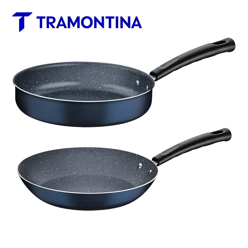 JUEGO DE OLLAS TRAMONTINA 10 PIEZAS MAX AZUL ANTIADHERENTE - 8