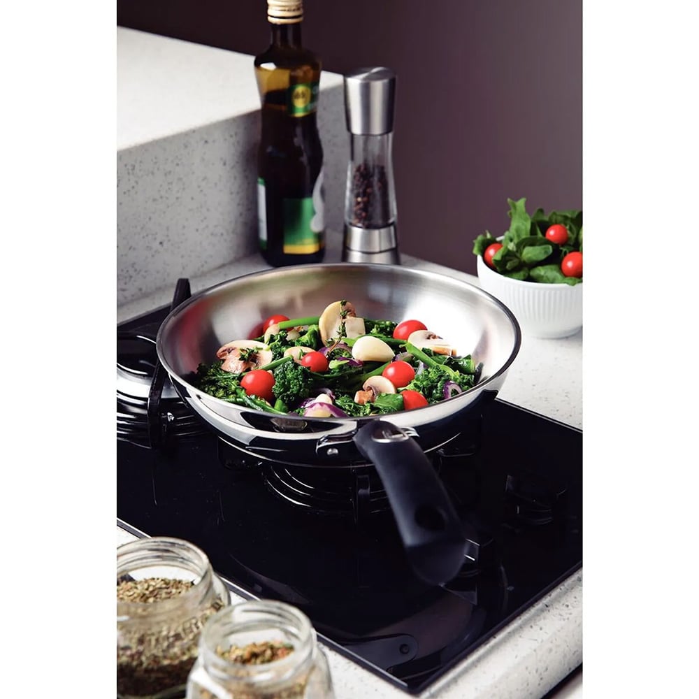 SARTÉN TRAMONTINA ACERO INOXIDABLE 24 CM SOLAR SILICONE 62135/240 - 8