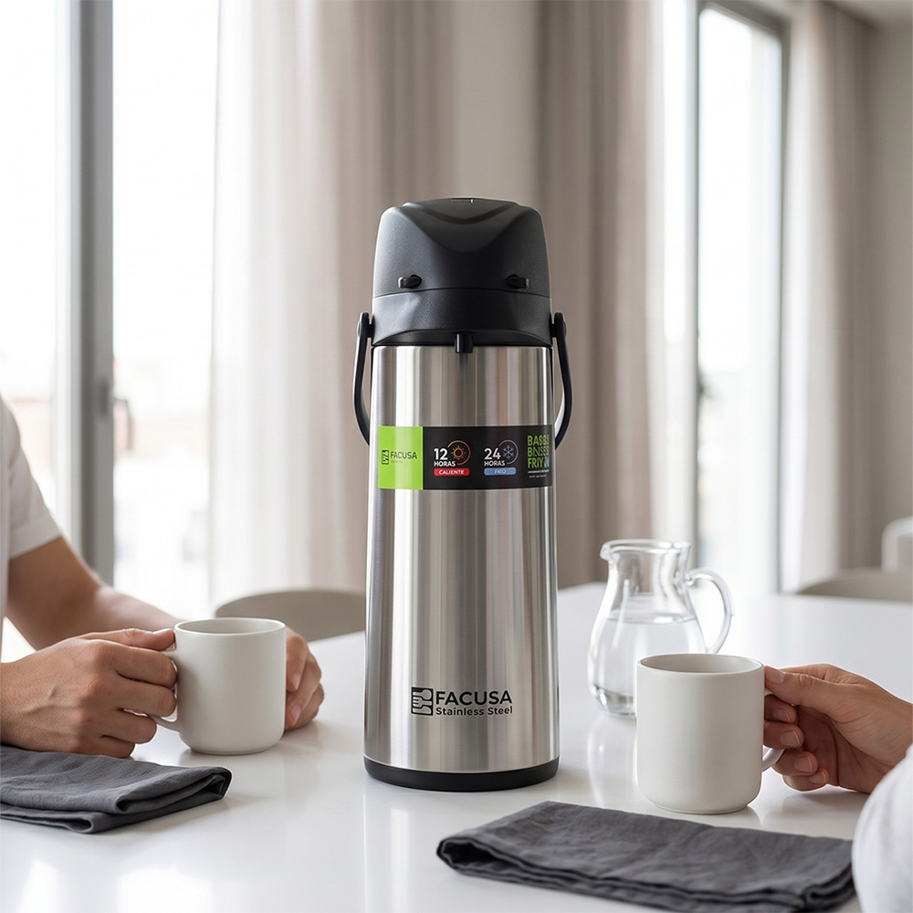 TERMO 1.9 L FACUSA ACERO INOXIDABLE VANTIS - 6