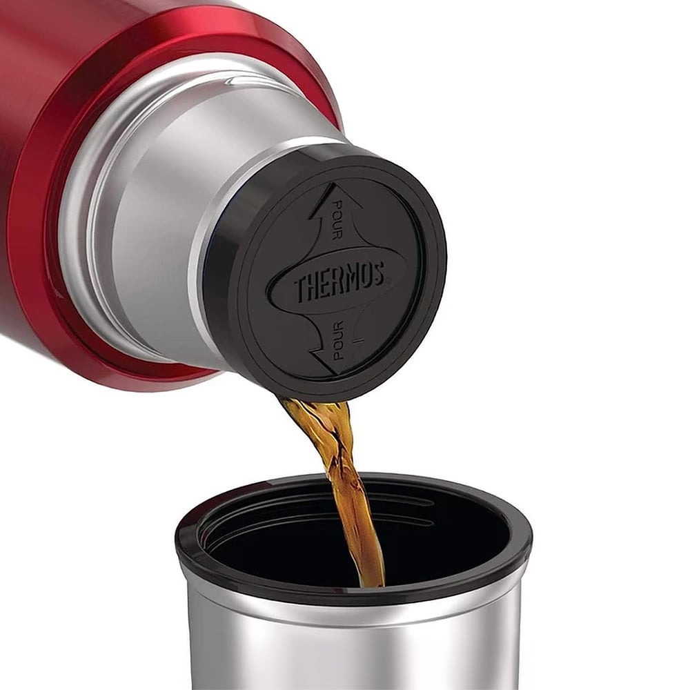 THERMOS TERMO 2 L KING ROJO ACERO INOXIDABLE - 3