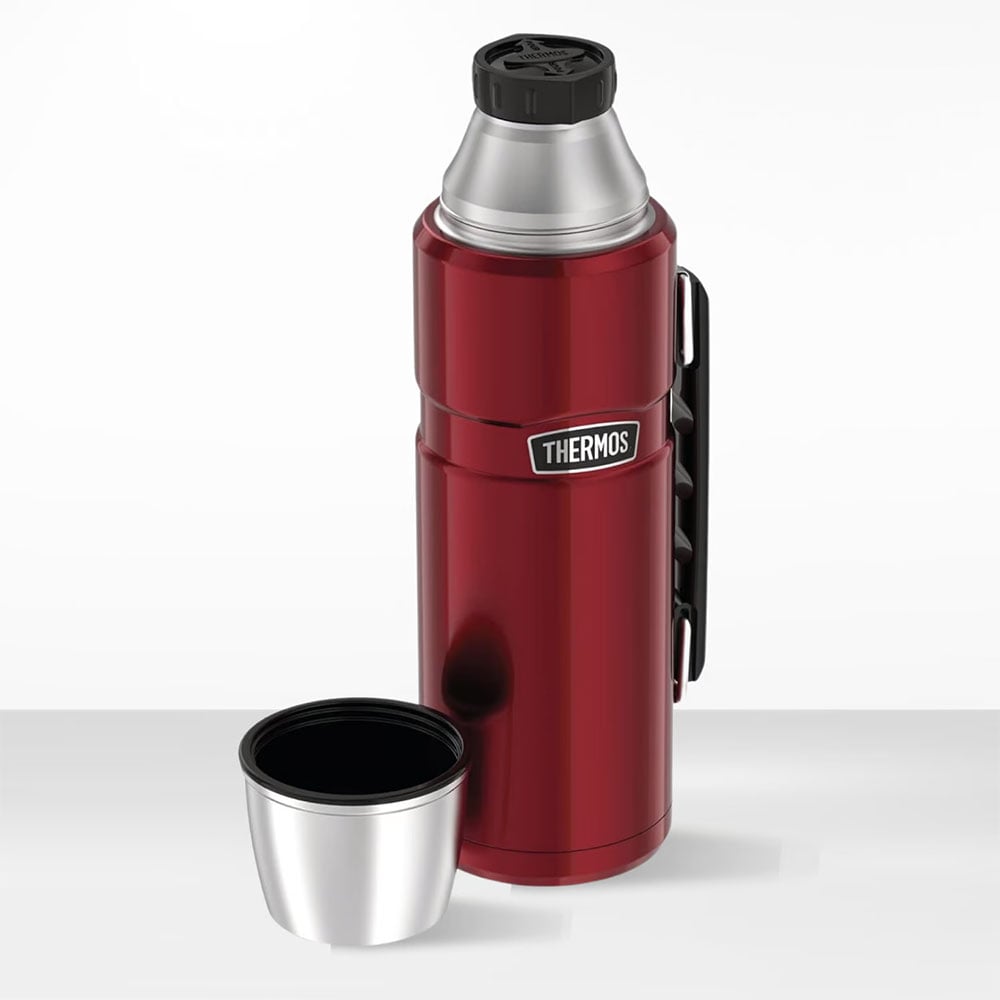 THERMOS TERMO 2 L KING ROJO ACERO INOXIDABLE - 6