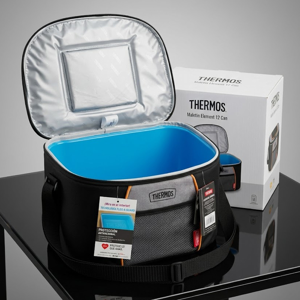 LONCHERA COOLER THERMOS ELEMENT 12 CAN - 5