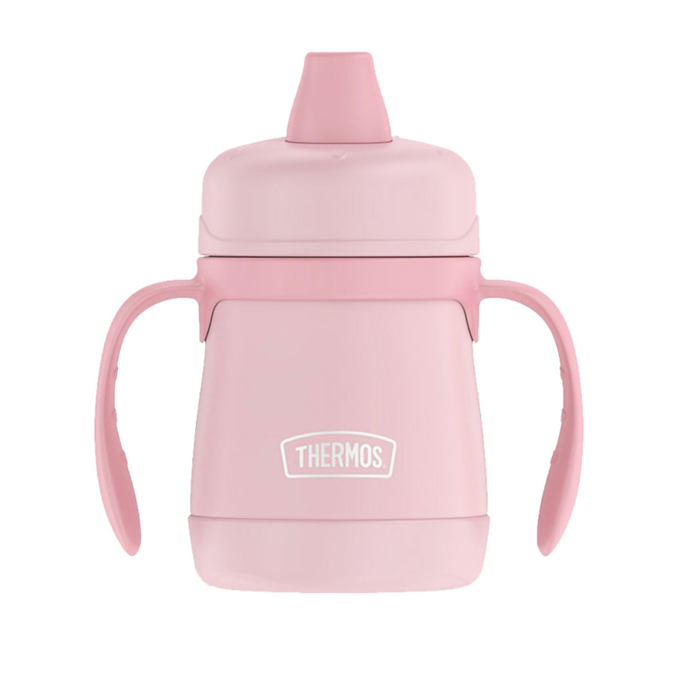 TERMO BABY CUP ACERO THERMOS 210 ML ROSADO - 1
