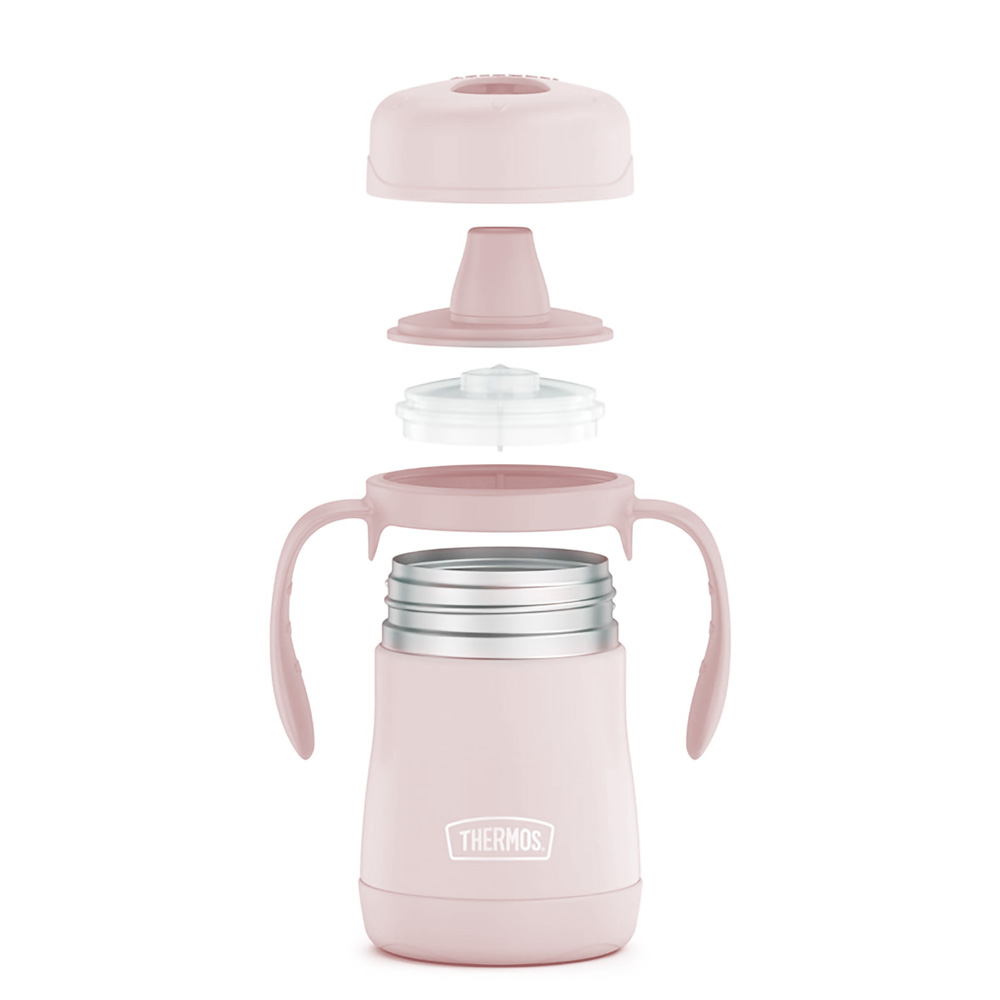 TERMO BABY CUP ACERO THERMOS 210 ML ROSADO - 2