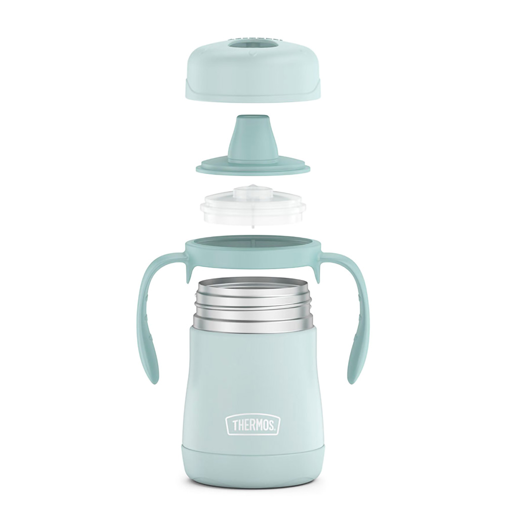 TERMO BABY CUP ACERO THERMOS 210 ML VERDE - 4