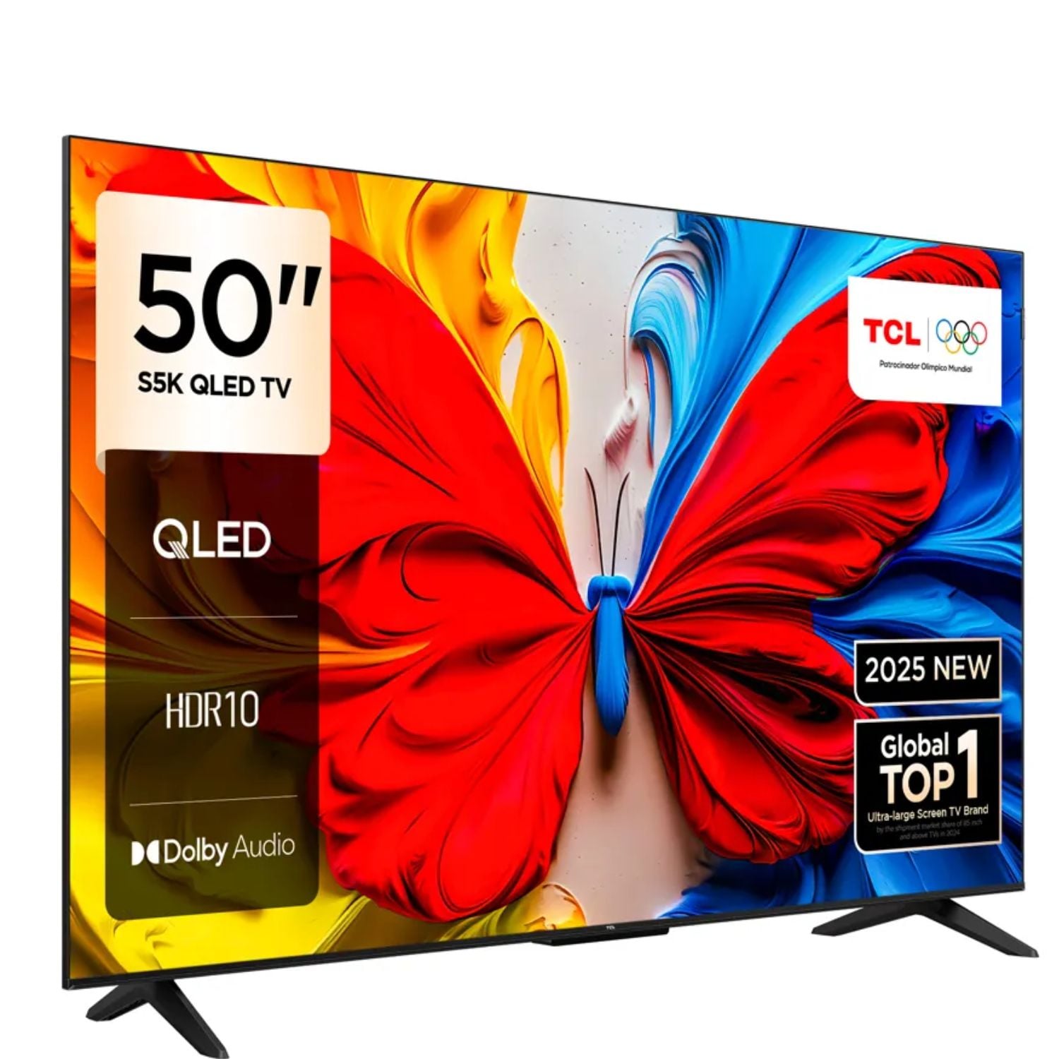 TELEVISOR TCL QLED FHD 50S5K SMART GOOGLE TV - 3