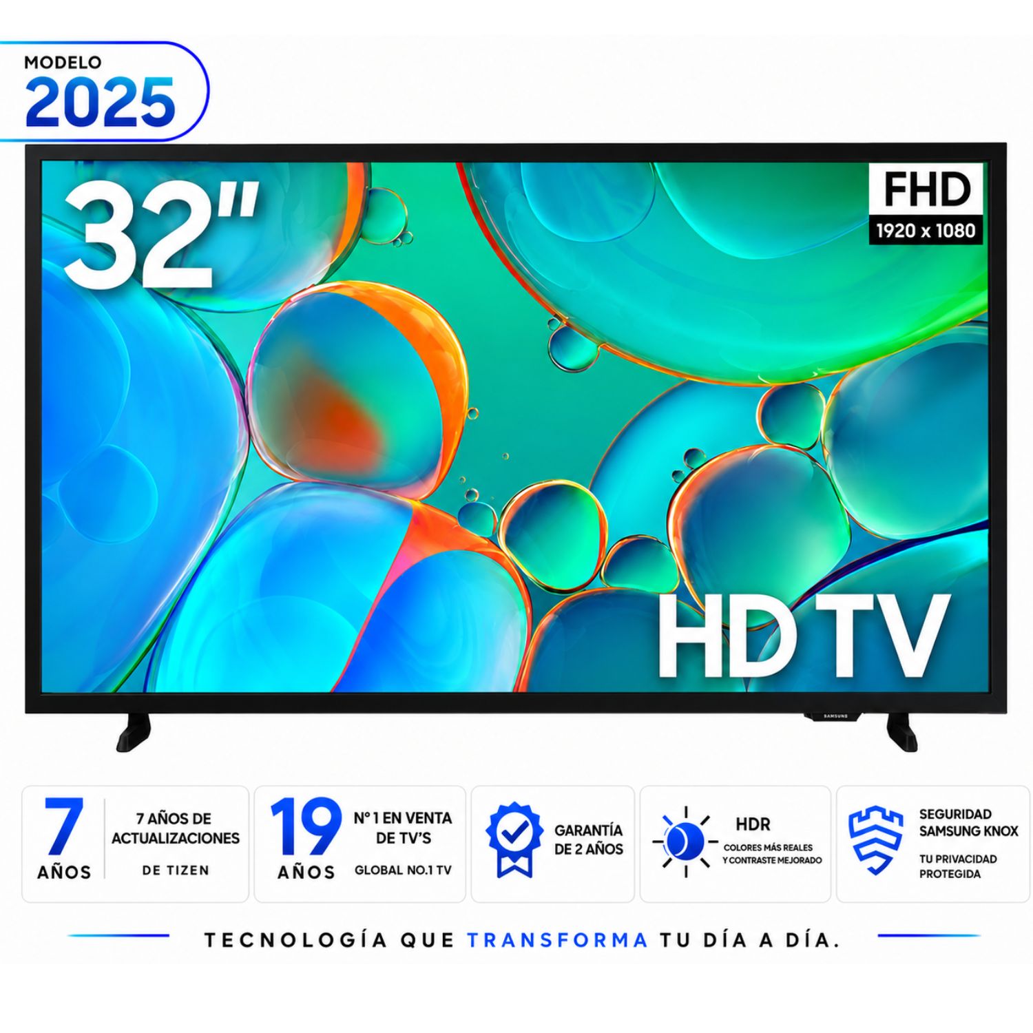 TELEVISOR SAMSUNG 32 FHD UN32H5000FG SMART TV 2025 - 1