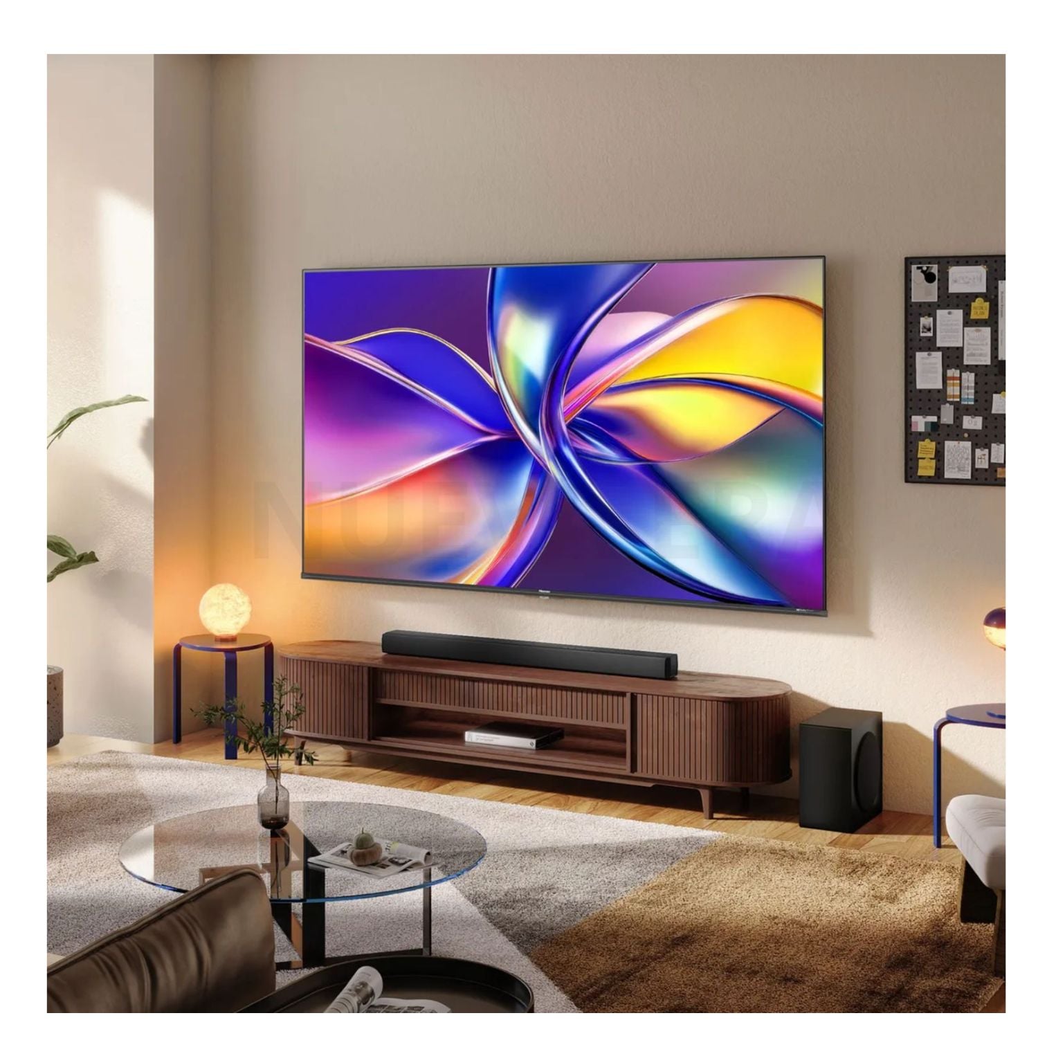 TELEVISOR HISENSE 75 QLED 4K 75QD6N GOOGLE TV 2025 SMART TV - 4