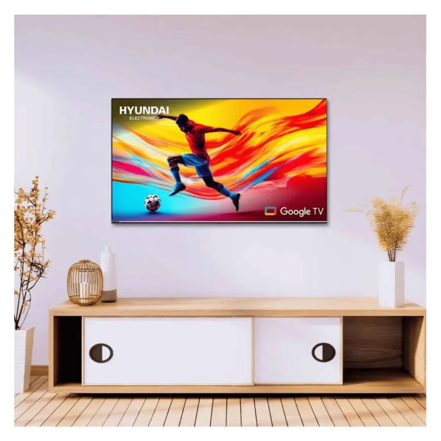 TELEVISOR HYUNDAI 58 4K QLED SMART GOOGLE GRIS HYLED5813QG - 7