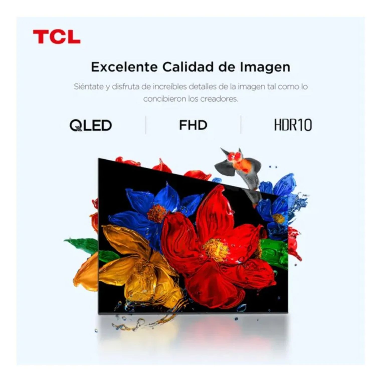 TELEVISOR TCL QLED 40 FULL HD GOOGLE TV  40S5K - 7