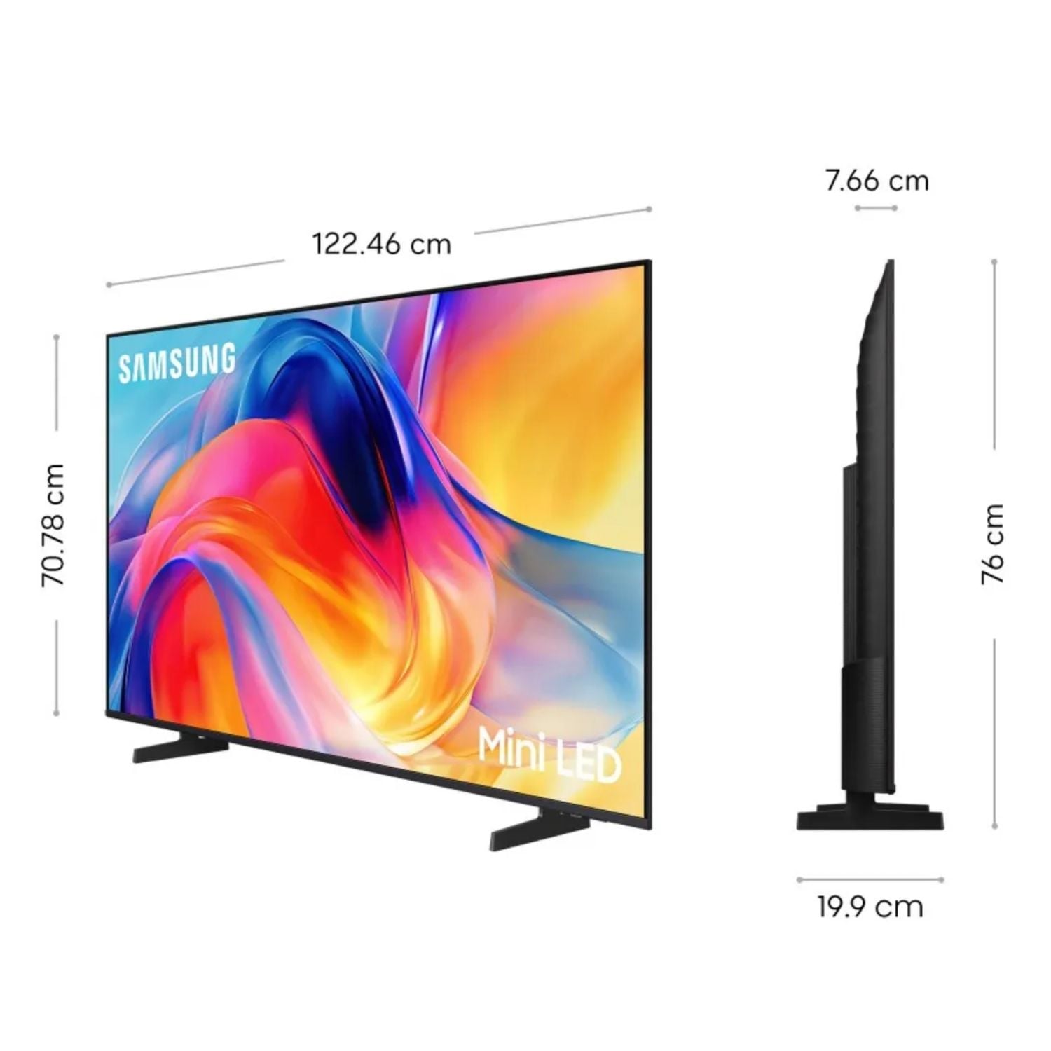 TELEVISOR SAMSUNG MINI LED 55 UHD 4K SMART TV UN55M70HAGXPE - 2
