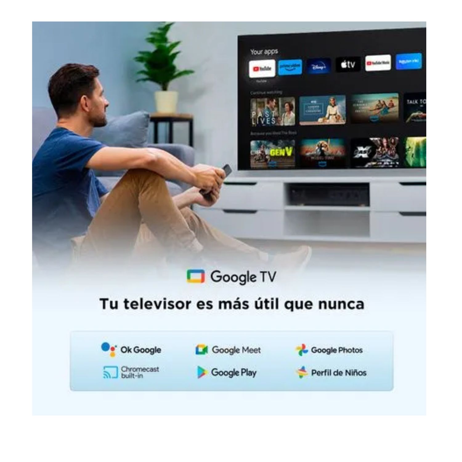 TELEVISOR TCL QLED 43 FULL HD SMART TV 43S5K - 9