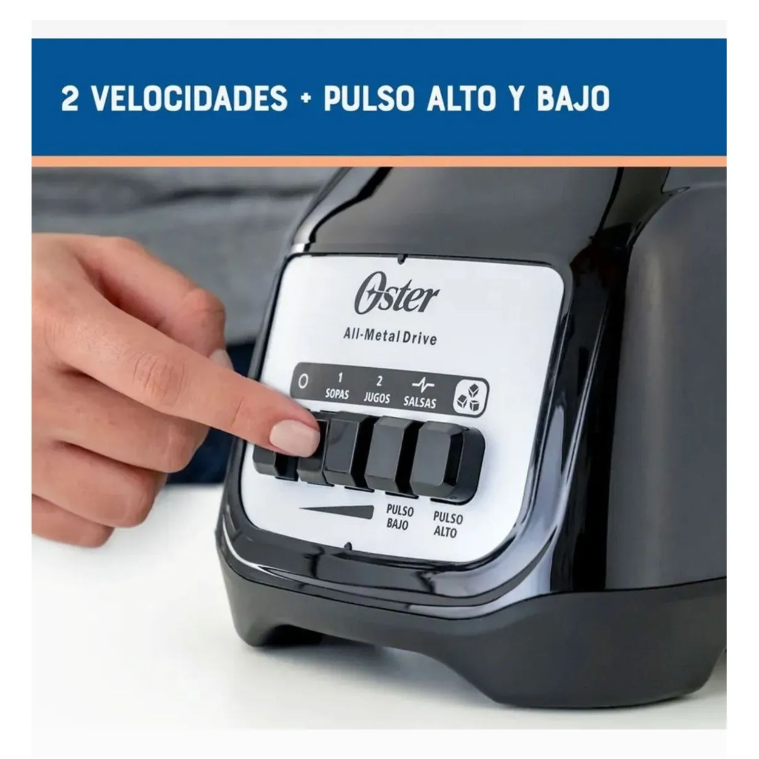 LICUADORA OSTER BLSTKAG-BPB-053 1.5L NEGRO - 2