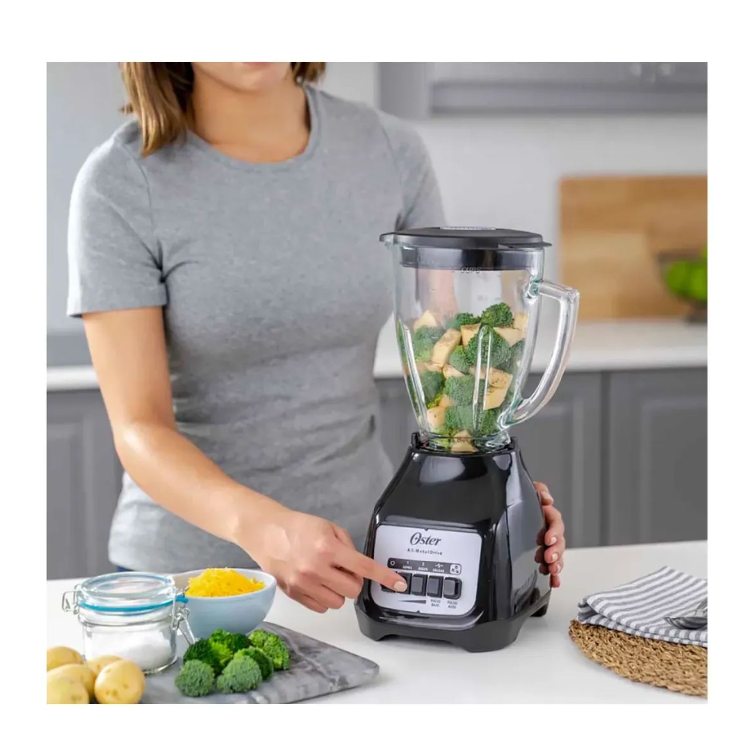 LICUADORA OSTER BLSTKAG-BPB-053 1.5L NEGRO - 8