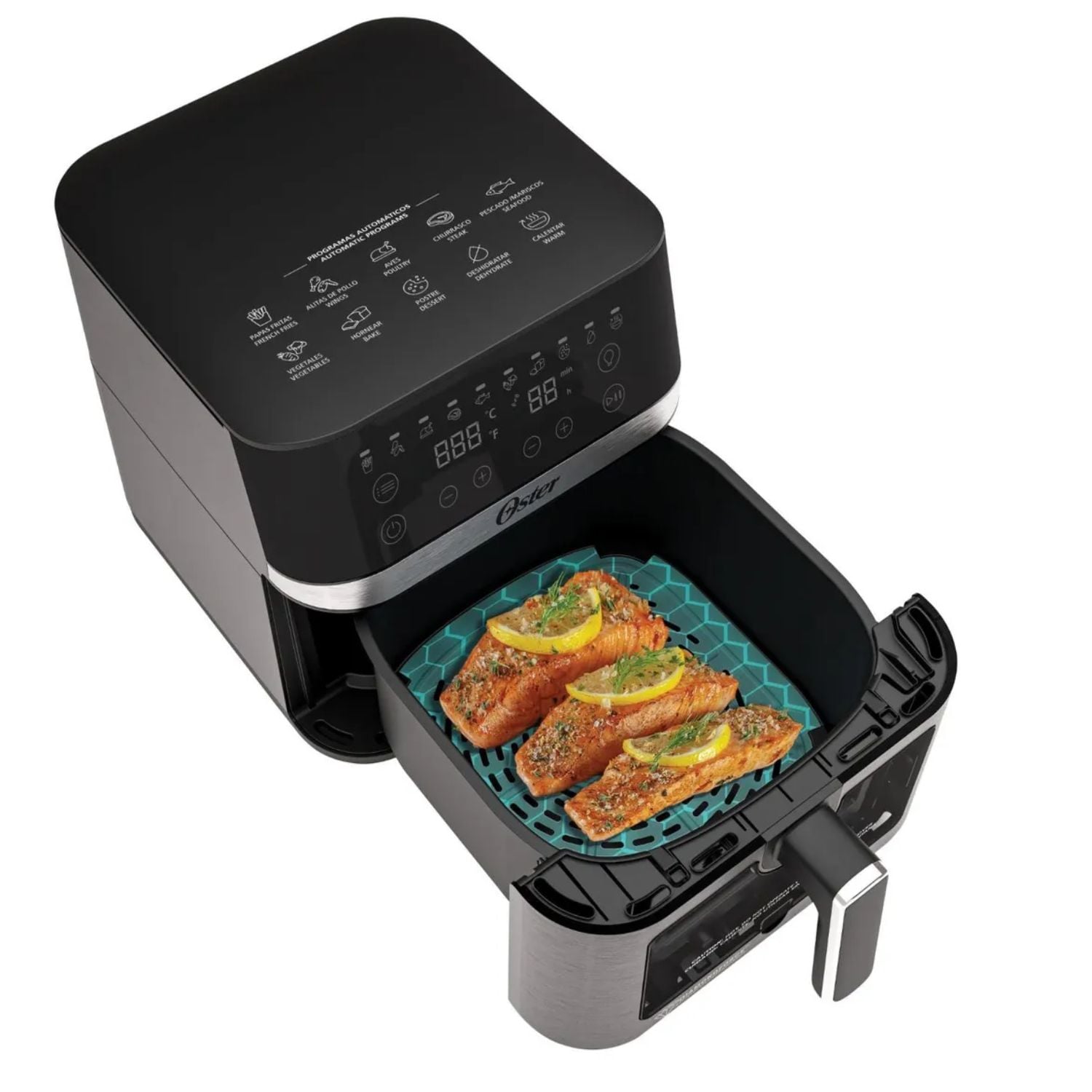 FREIDORA DE AIRE DIGITAL OSTER 6L CKSTAF60WDDF NEGRA - 5