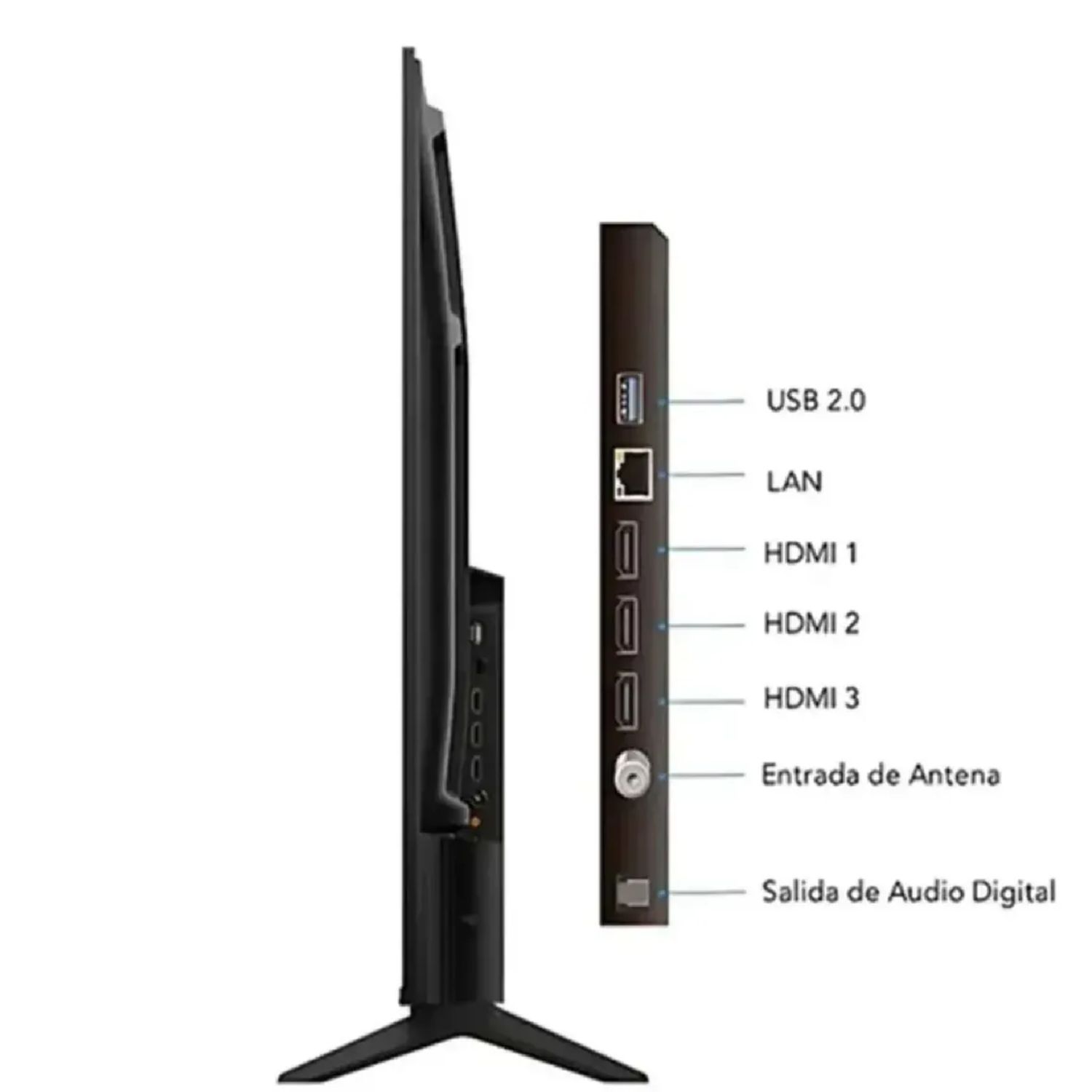 TELEVISOR TCL 55 LED SMART UHD 4K GOOGLE TV 55V6C - 6