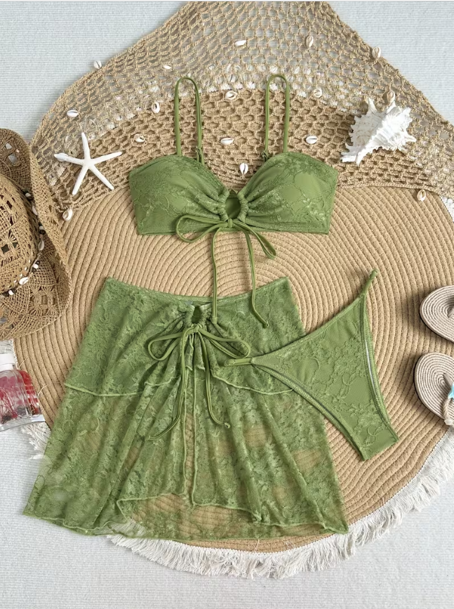 SET BIKINI LEONORA DE 3 PIEZAS - 2