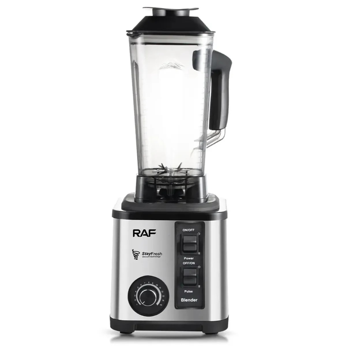 LICUADORA RAF 05 EN 1, TRITURA HIELO, 2600 WATTS Y 15 VELOCIDADES - 5
