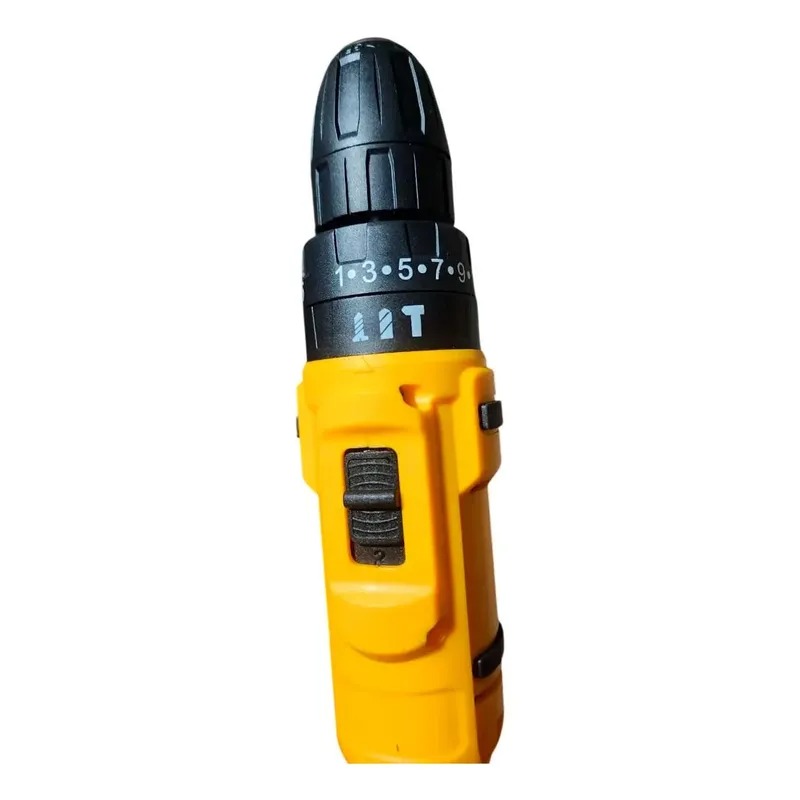 TALADRO CON 2 BATERIAS COLOR AMARILLO Y NEGRO BATERIA 108V - 5