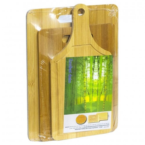 KIT DE 3 TABLAS PARA PICAR DE BAMBU - 7