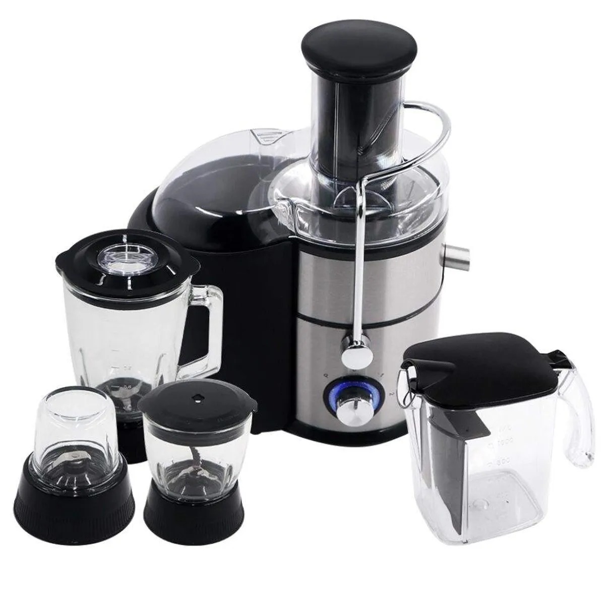 EXTRACTOR DE JUGOS ELÉCTRICO MULTIFUNCIONAL 4 EN 1 RAF R.2806 - 4