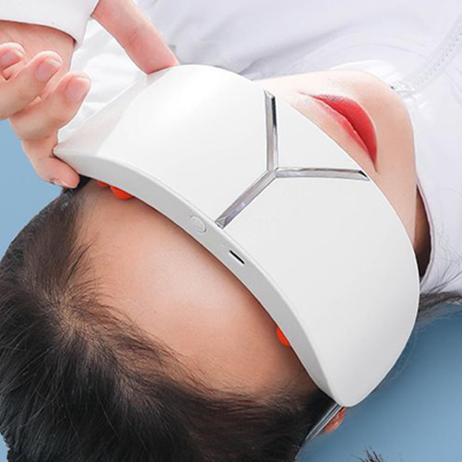 MASAJEADOR PARA OJOS INTELIGENTE CON COMPRENSION DE AIRE, CALOR Y VIBRACION WY-168 - 2