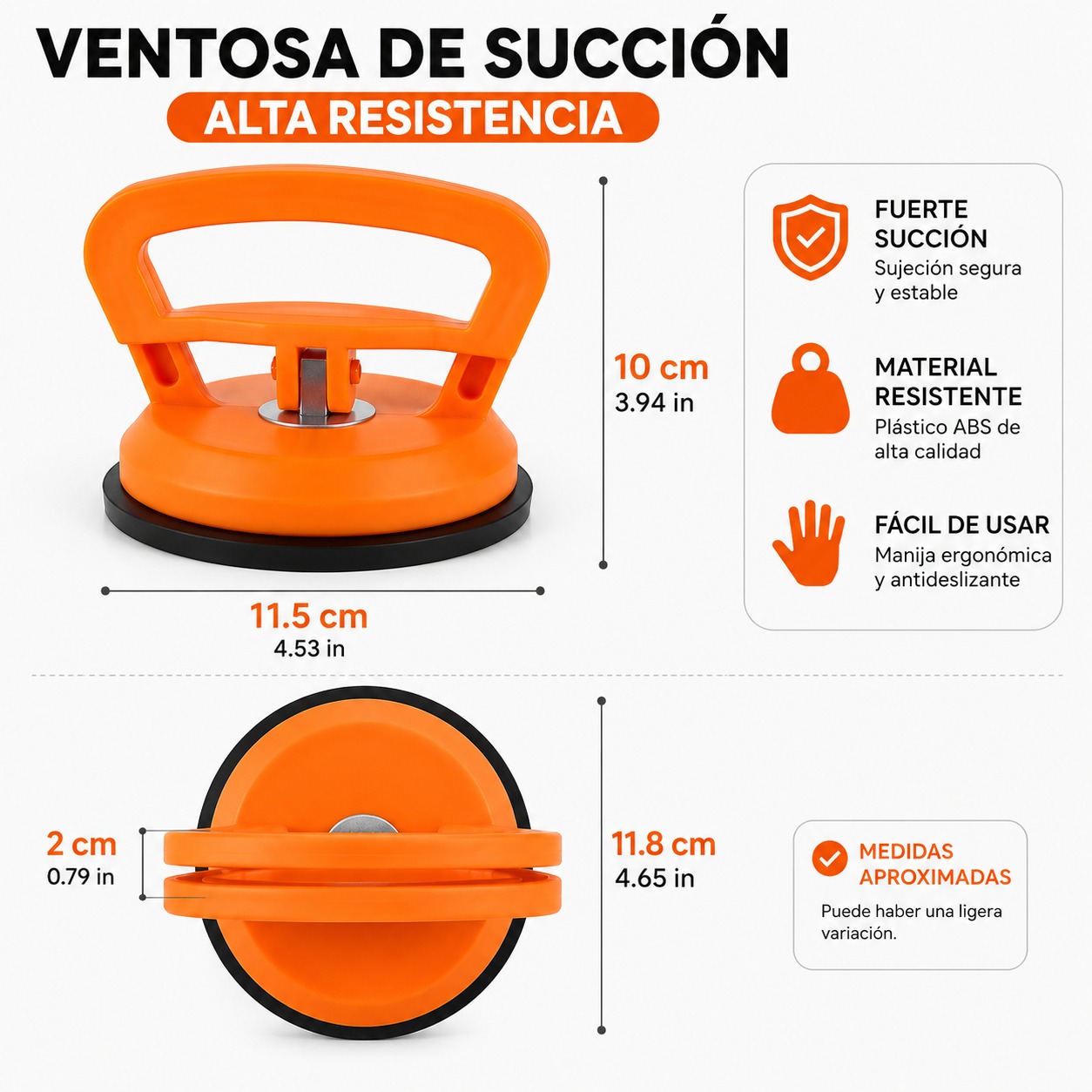 VENTOSA PARA ABOLLADURAS DE VEHICULOS ALTA ADHERENCIA - 3