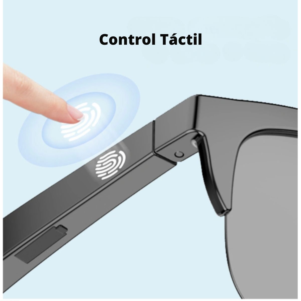 LENTES BLUETOOTH INTELIGENTE CON PARLANTE UV-400 SMART F-06 - 3