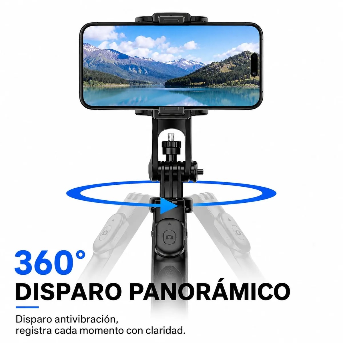 TRIPODE SELFIE STICK CON CONTROL REMOTO BLUETOOTH - 5
