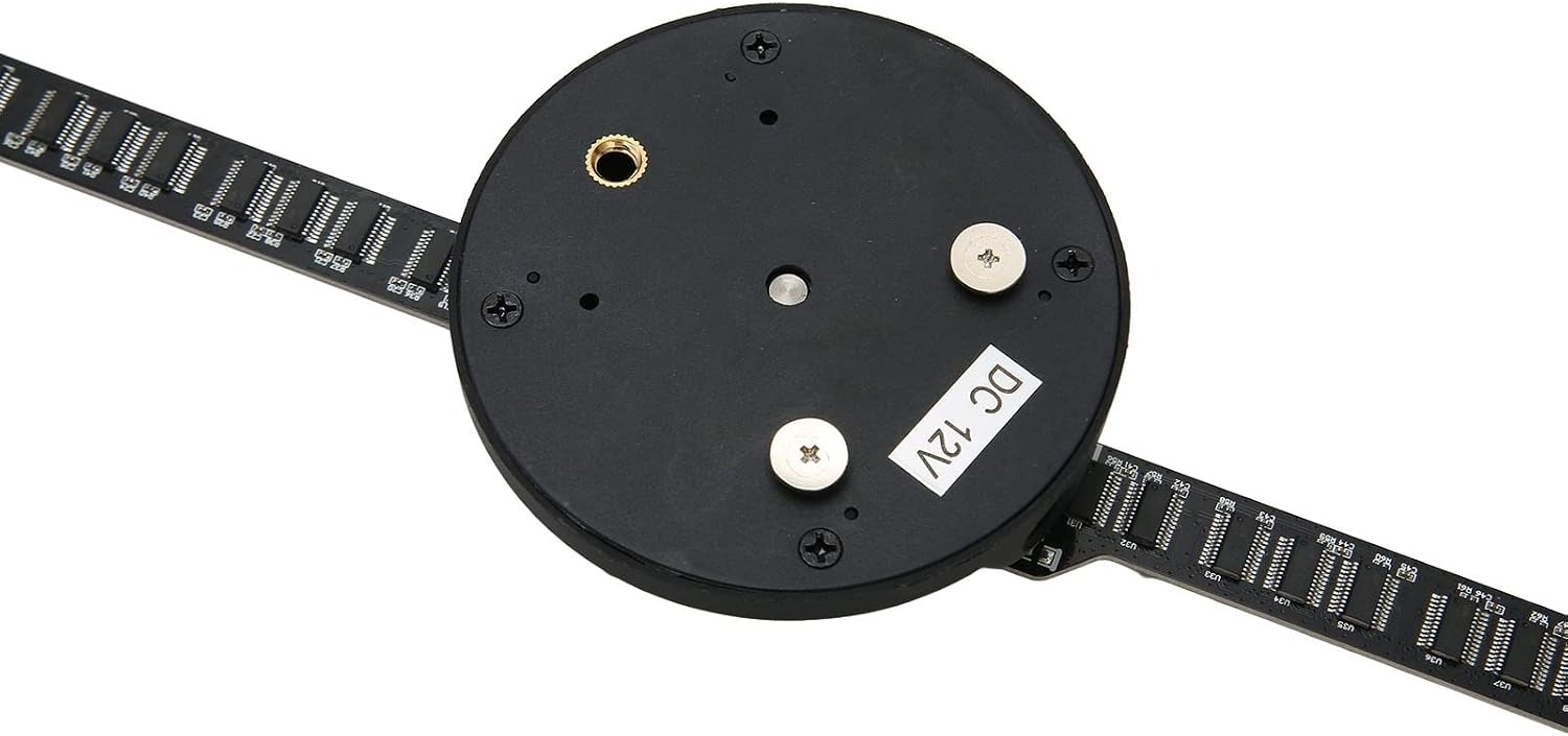 VENTILADOR DE EXHIBICION PUBLICITARIA PORTATIL PROYECTOR HOLOGRAMA LED 42CM - 5