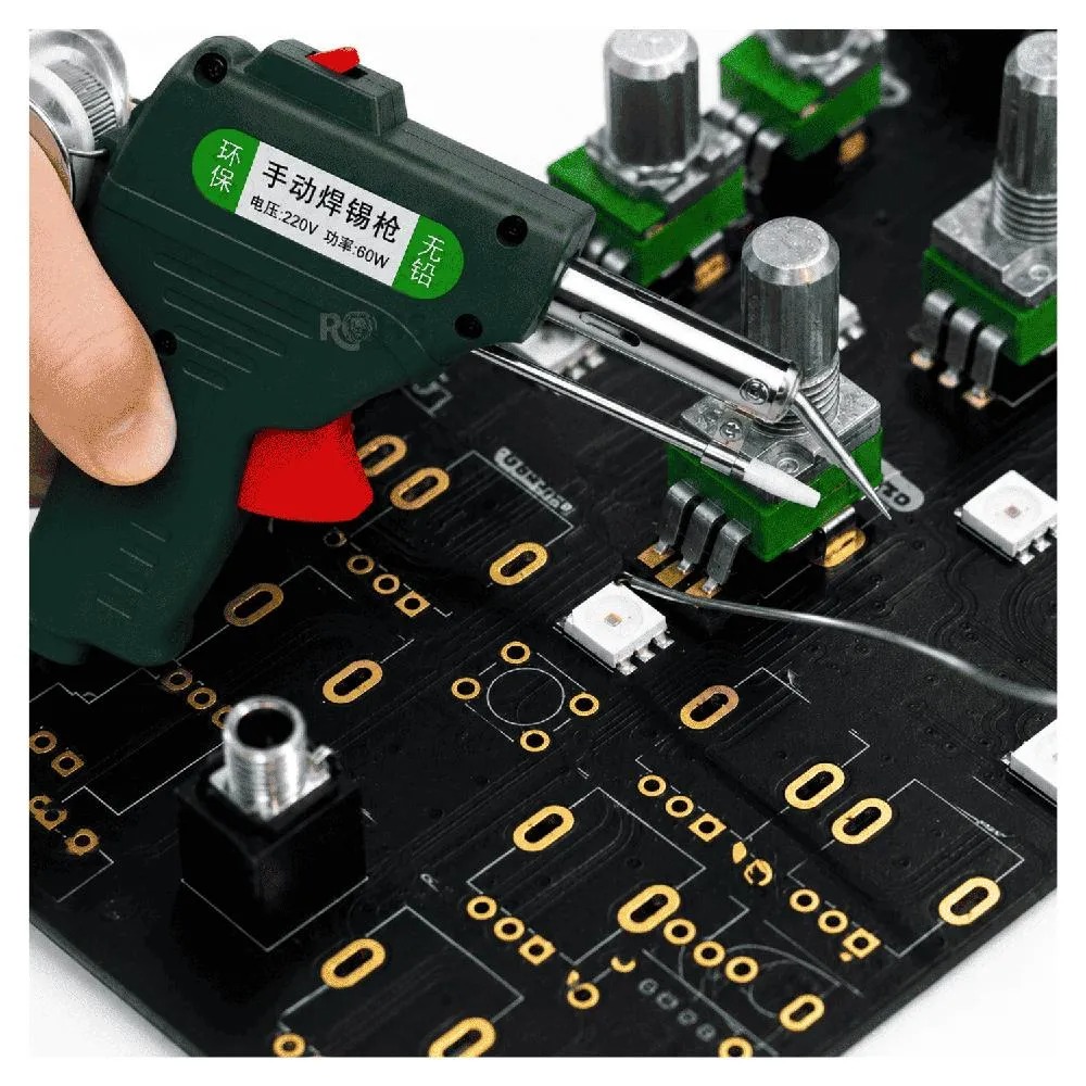 PISTOLA DE SOLDADURA DE ESTAÑO AUTOMATICO 60W ELECTRICO - 5