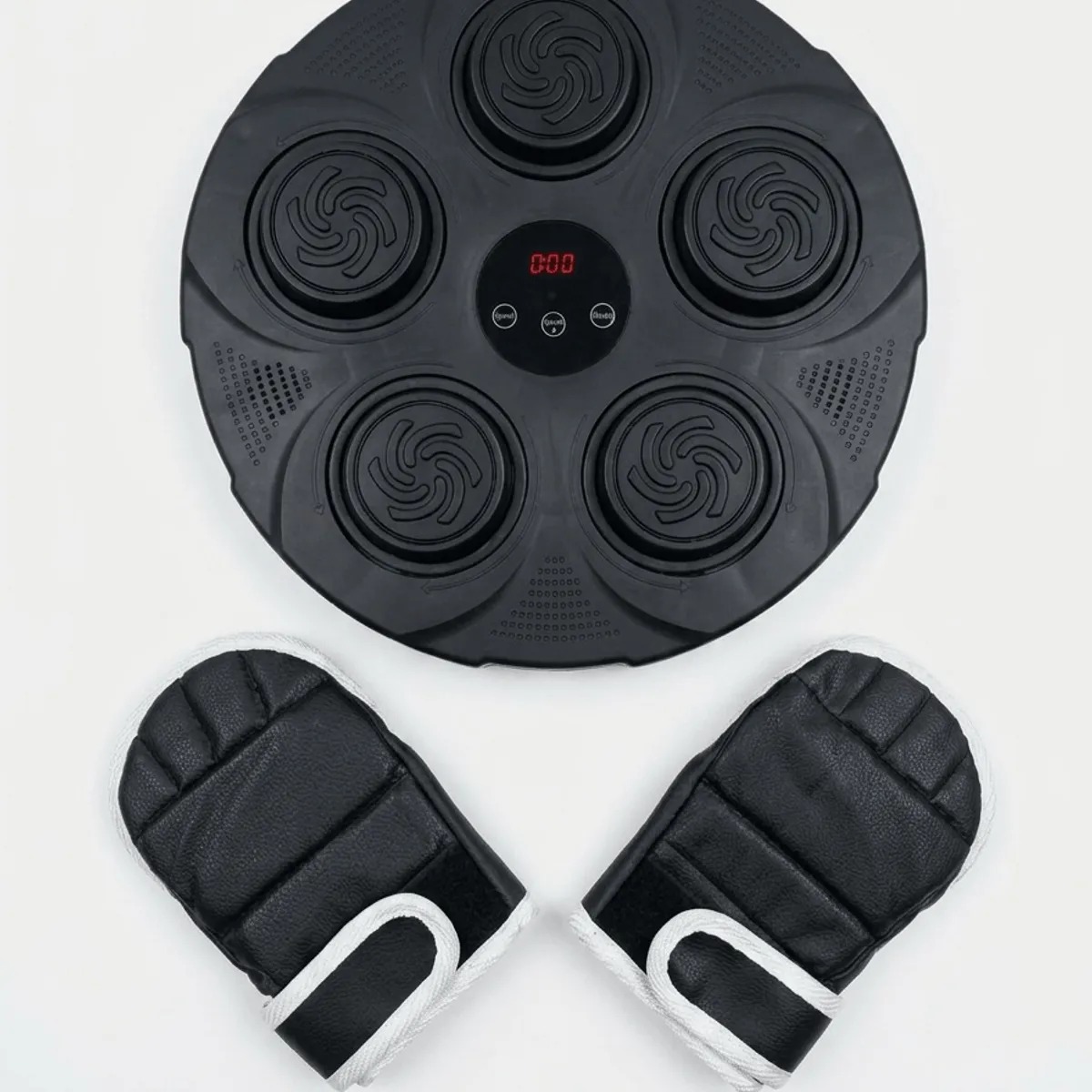 MAQUINA DE BOXEO INTELIGENTE CON MUSICA BLUETOOTH, GUANTES DE ENTRENAMIENTO, LUZ LED. - 3
