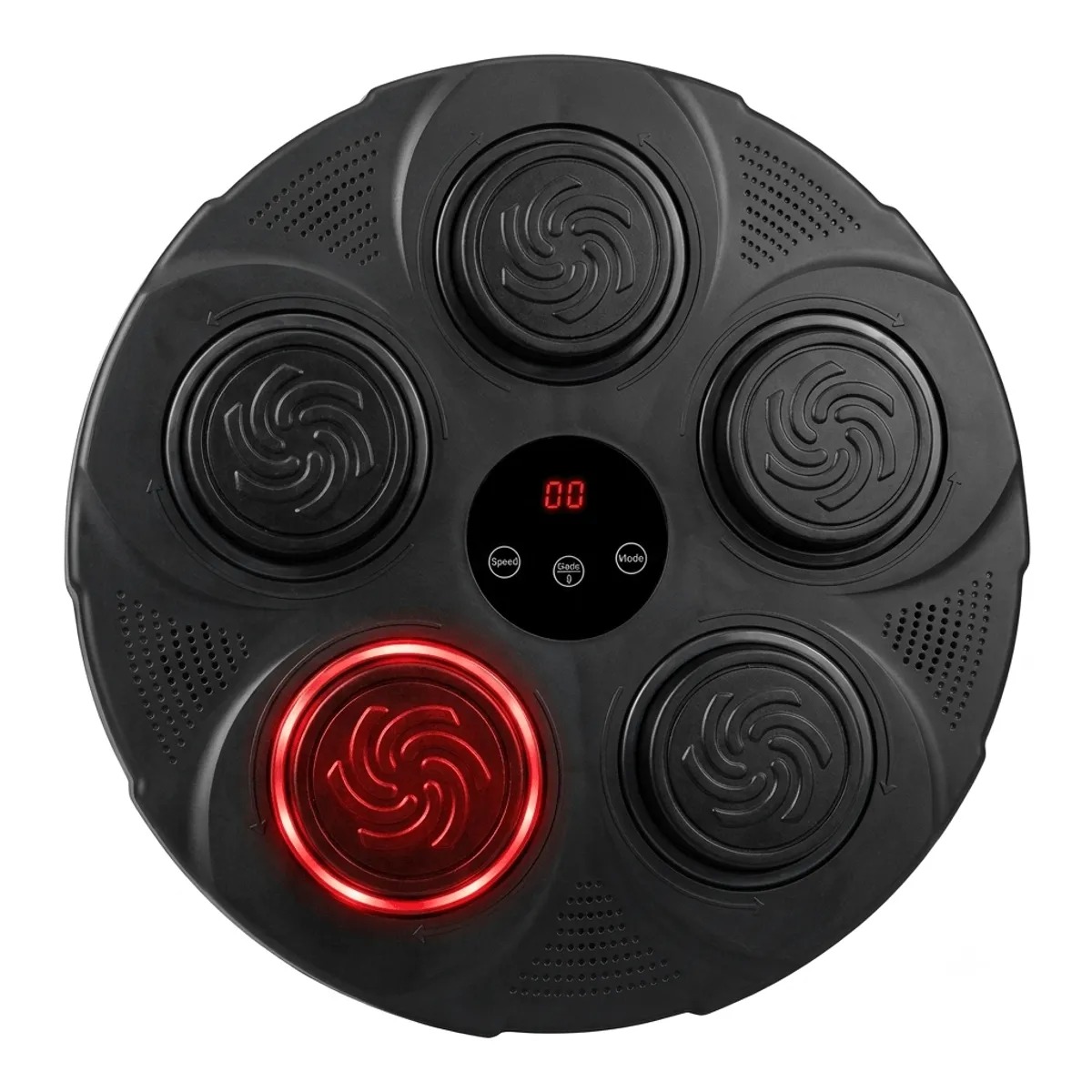 MAQUINA DE BOXEO INTELIGENTE CON MUSICA BLUETOOTH, GUANTES DE ENTRENAMIENTO, LUZ LED. - 6