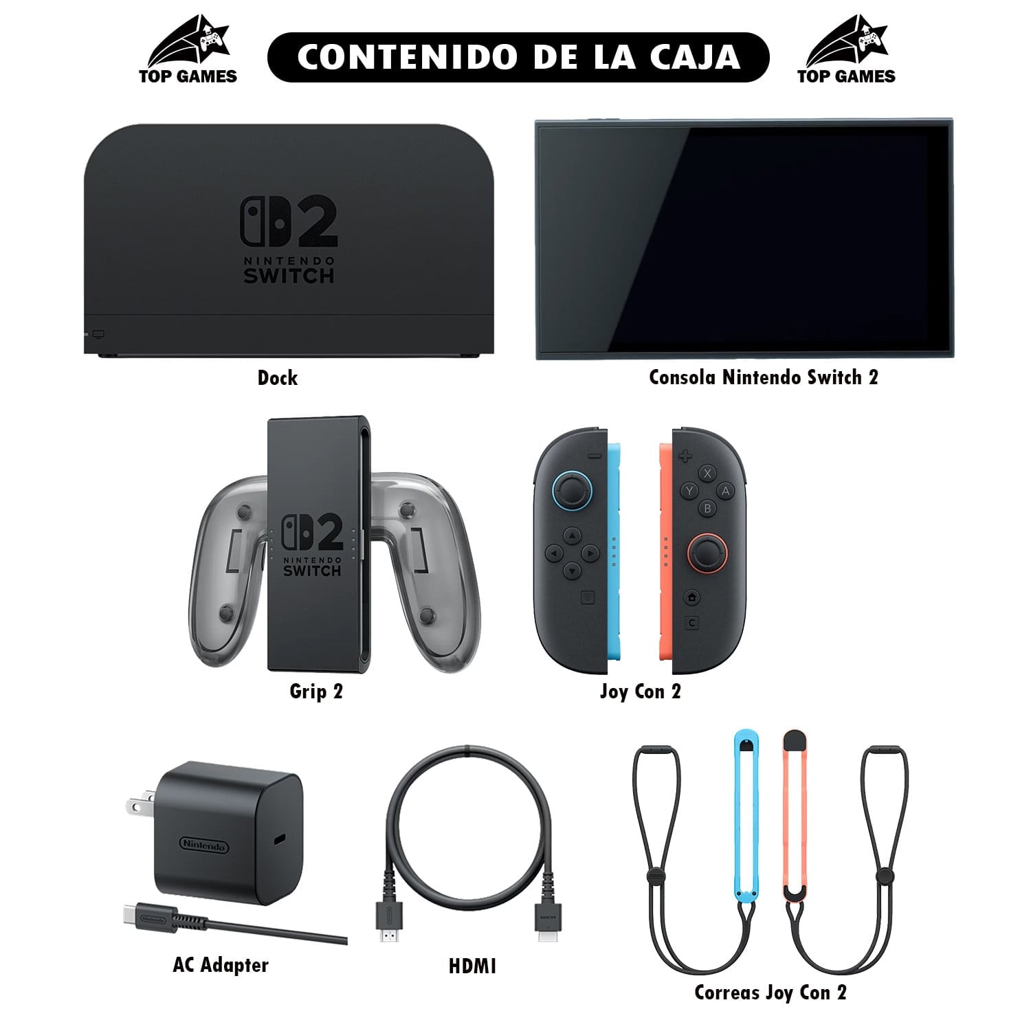 CONSOLA NINTENDO SWITCH 2: CHOOSE YOUR GAME BUNDLE - 5