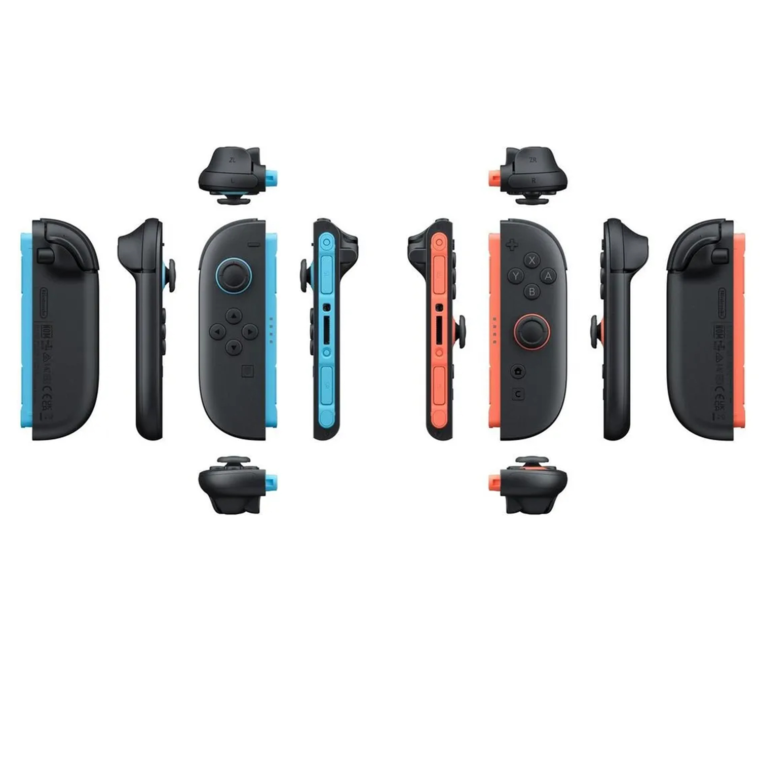 JOY CON NINTENDO SWITCH 2 LIGHT BLUE / LIGHT RED - 5