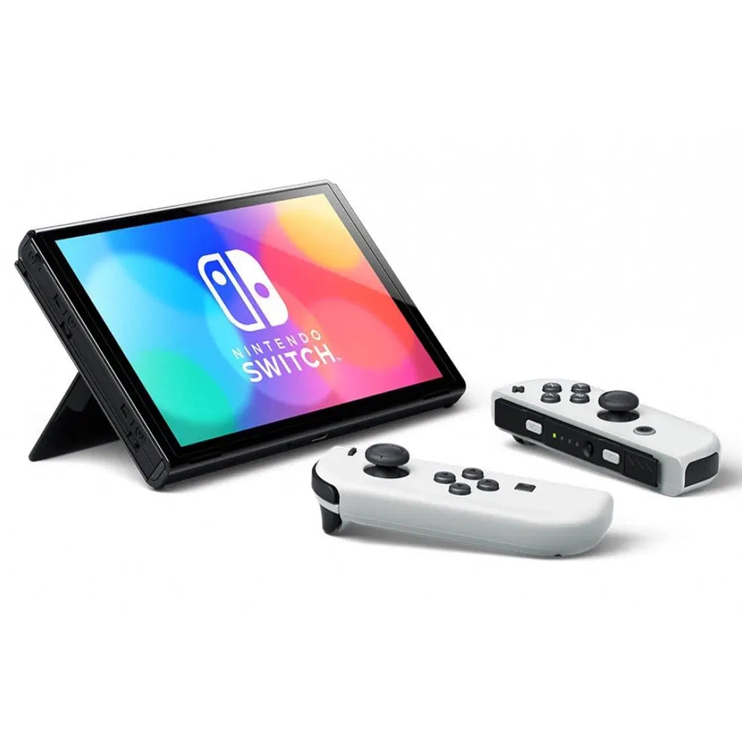 CONSOLA NINTENDO SWITCH OLED BLANCA + MARIO KART 8 DELUXE - 3