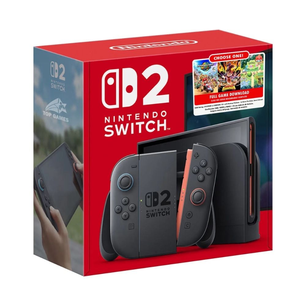 CONSOLA NINTENDO SWITCH 2 CHOOSE YOUR GAME BUNDLE- - 1