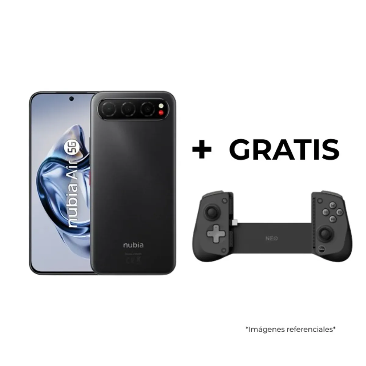 CELULAR NUBIA AIR (8+12)GB+256GB - NEGRO - 1