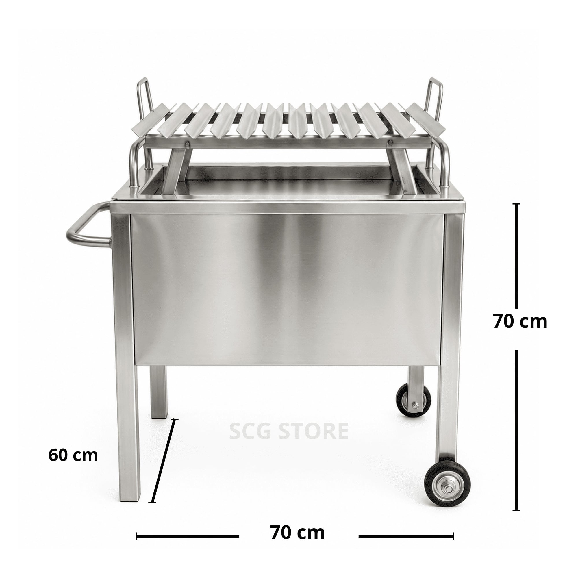 CAJA CHINA PREMIUM ACERO INOXIDABLE 6KG + PARRILLA DE REGALO - 5