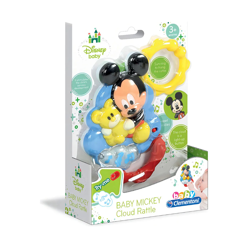 DISNEY BABY MICKEY BEBE SONAJERO DE NUBE - 1