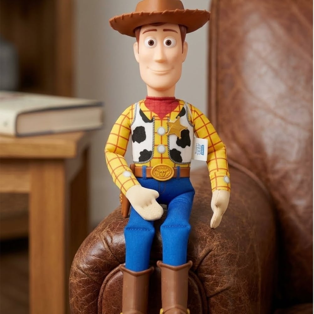 MUÑECO DE PELUCHE WOODY TOY STORY DISNEY DE 38 CM - 3