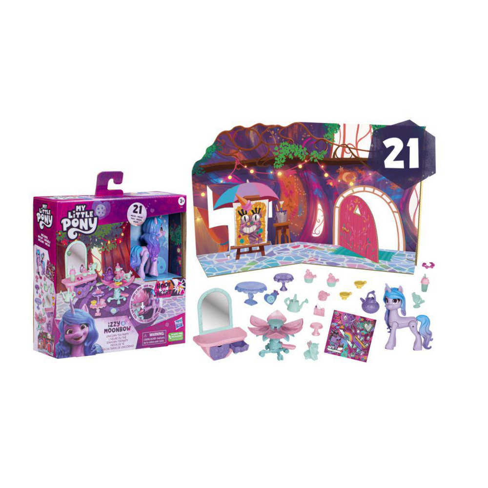 MUÑECA MY LITTLE PONY IZZY MOONBOW FIESTA DE TÉ - 3